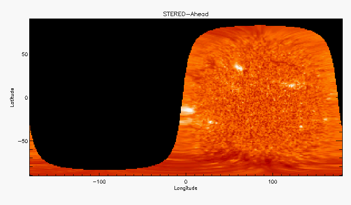 Map from STEREO-Ahead