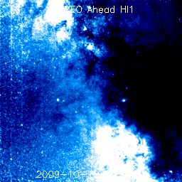 Milky Way as seen by STEREO Ahead HI1