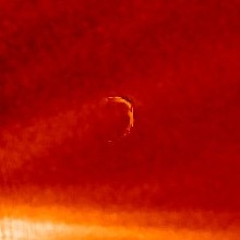 Fiber on the COR2 detector on STEREO Ahead