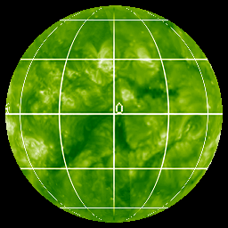 Gif showing view of sun from STEREO-A