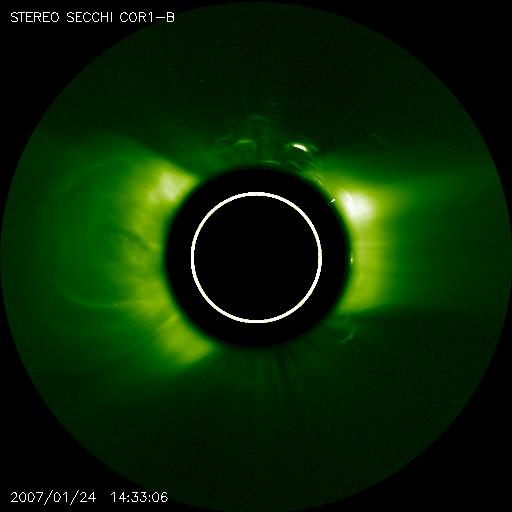 CME in polarized brightness (pB) thumbnail