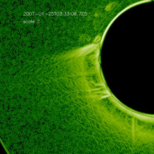 The multiscale canny decomposed data thumbnail