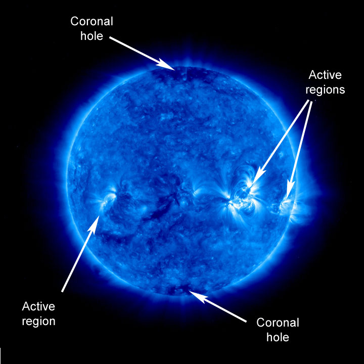 STEREO Ahead EUVI image at 171 A